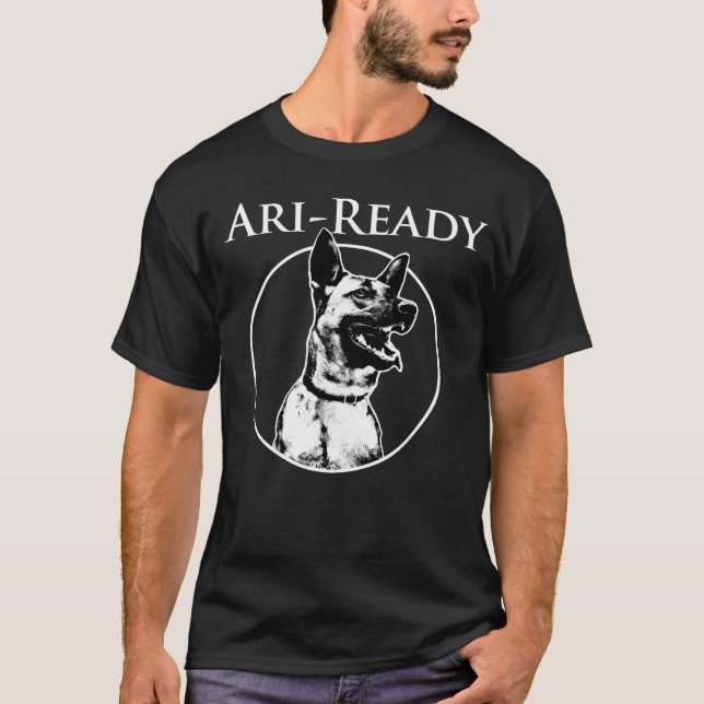 Ari - bereiten Sie vor: Schwärzen Sie T - Shirt (Vorderseite)