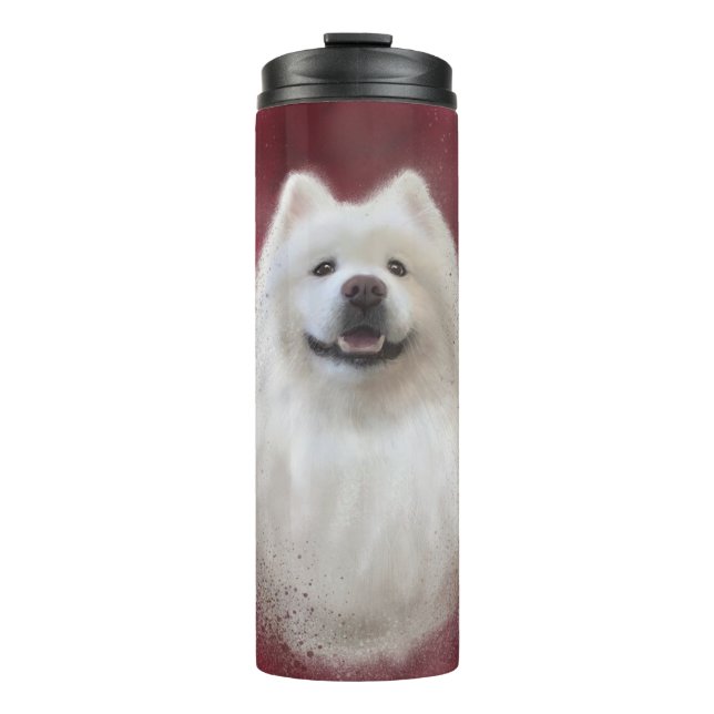 Ari the Samoyed Collection Thermosbecher (Vorderseite)