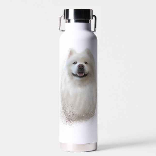 Ari the Samoyed Collection Trinkflasche (Vorne)