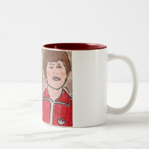 Ari u. Uzi Zweifarbige Tasse