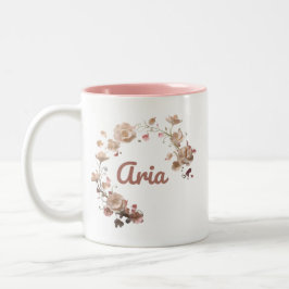 Aria Floral Tasse