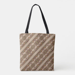 Aria Grace Urban Bloom Art Deco Mosaikmuster Tasche