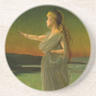 Ariadne bei Naxos John Atkinson Grimshaw Getränkeuntersetzer