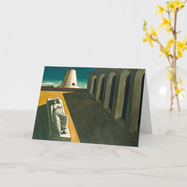 Ariadne | Giorgio de Chirico | Karte (Gelbe Blume)