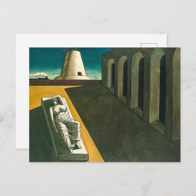 Ariadne | Giorgio de Chirico | Postkarte (Vorne/Hinten)