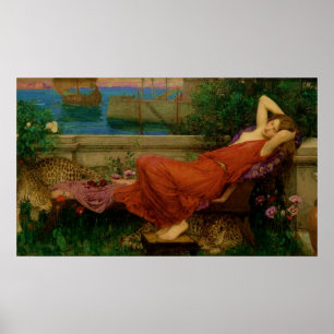Ariadne von John William Waterhouse Poster