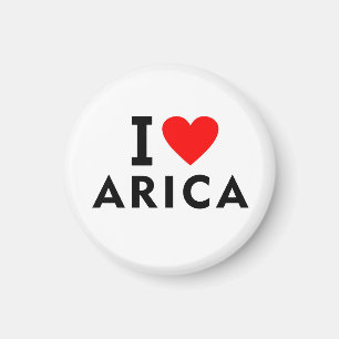 Arica Chile Liebesstadt Herz wie Reisen Magnet
