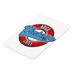 Arica Chile Vintage-Logo Magnet