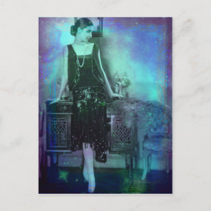 Ariceli - Blue Green Dream Postcard Postkarte
