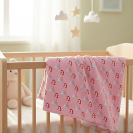 Ariel Baby Blanket Babydecke