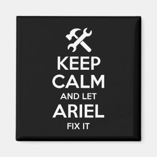 Ariel Fix Quote Funny Geburtstag Personalisierter  Magnet