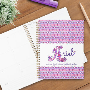 Ariel girls Un nom et un sens rose violet