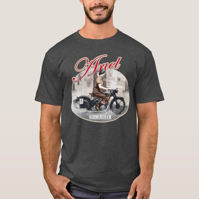Ariel-Motorrad T-Shirt (Vorderseite)