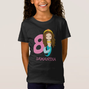 Ariel - Notre T-shirt de la petite sirène à 8 ans