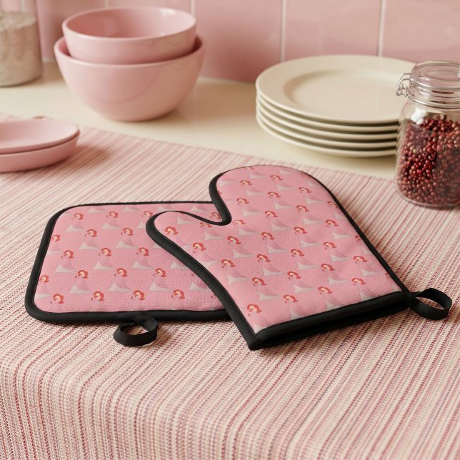 Ariel Oven Mitt & Pot Holder Set (Von Creator hochgeladen)