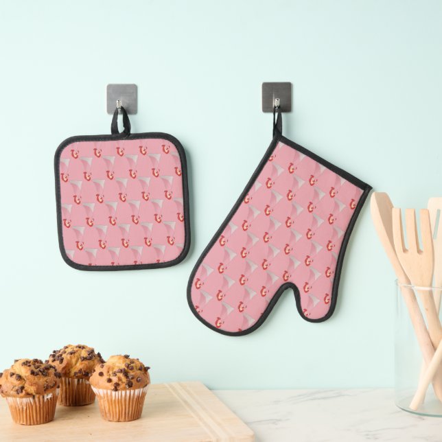 Ariel Oven Mitt & Pot Holder Set (Insitu (Hängend))