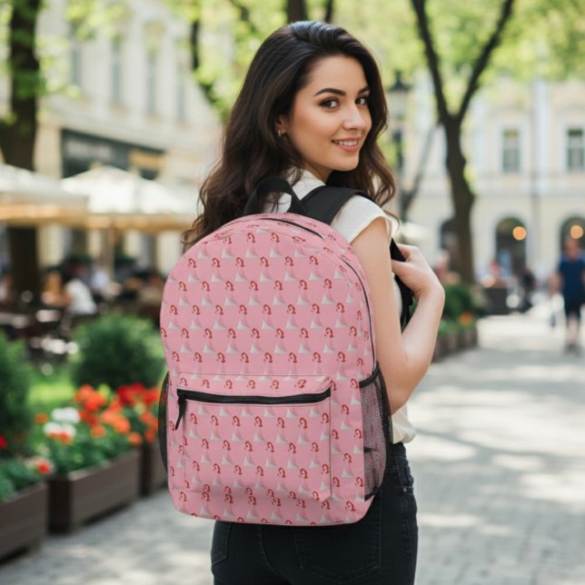 Ariel Printed Backpack Bedruckter Rucksack (Von Creator hochgeladen)