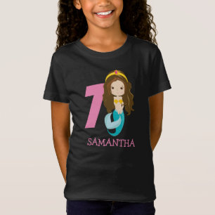 Ariel - Unsere kleine Meerjungfrau zum 7. Geburtst T-Shirt