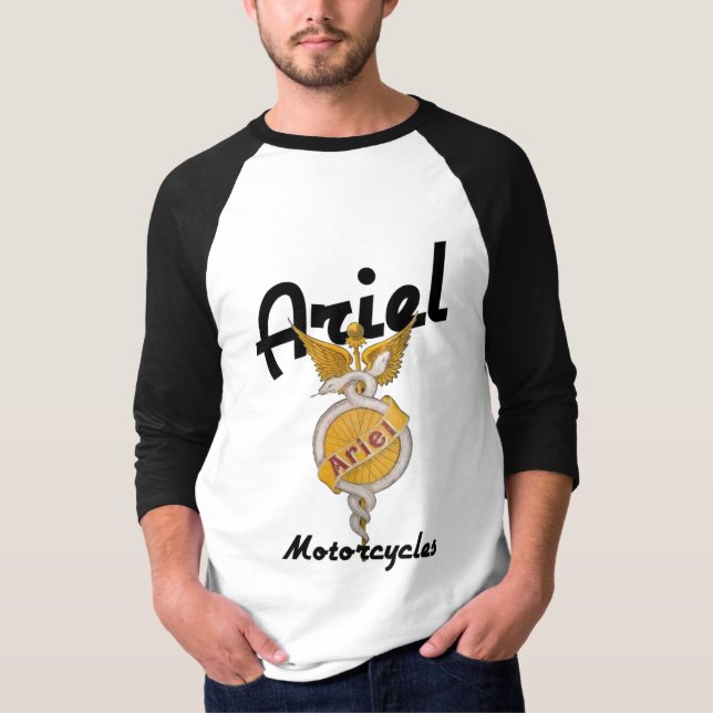 ARIEL VINTAGE MOTORRAD-T-SHIRTS T-Shirt (Vorderseite)