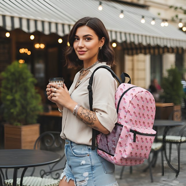 Arielle Bedruckter Rucksack (Von Creator hochgeladen)