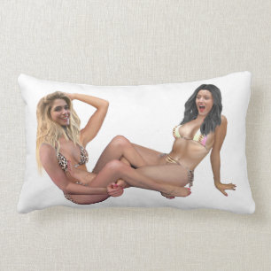 ARIEN UND WRESTLING DER FRAUEN LENDENKISSEN