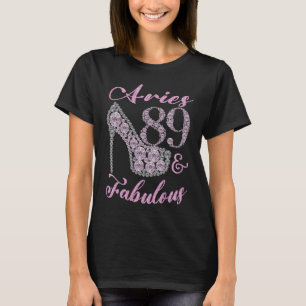 Aries 89 & fabelhaft Funkelnd High Heels 89. Happ T-Shirt