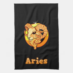 Aries-Abbildung Handtuch