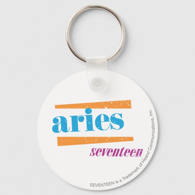 Aries Aqua Schlüsselanhänger (Vorderseite)