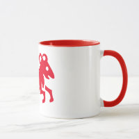 Aries Astrologie-Zeichen, Ringer-Tasse