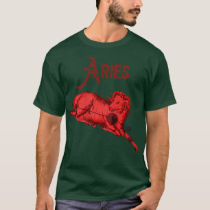 Aries Astrologisches Zeichen Zodiac Constellation T-Shirt
