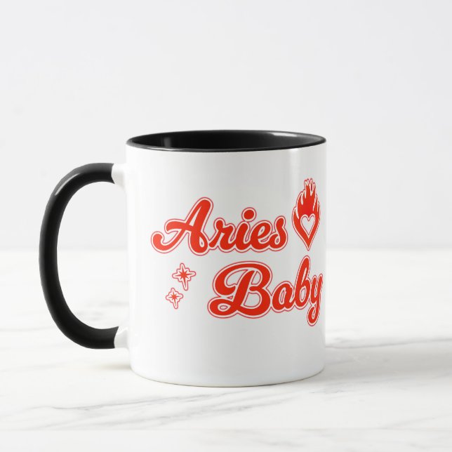 Aries baby mug (Gauche)