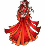 Aries Belly Dancer Fotoskulptur Ornament<br><div class="desc">Die knallrote Seide ihres Kostüms schimmerte unter den Lichtern, als die Bauchtänzerin auf die Bühne trat, ihre Bewegungen flüssig und faszinierend waren. Ihre verbrennen Haare, eine Kaskade aus feurigen Ingwer-Curls, gerahmt ihr Gesicht und verleiht ihr eine ätherische Schönheit, die das Publikum gefangen hat. Sie tanzte mit einer Anmut, die auf...</div>