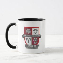 Aries Birthday Crest™ for April 1-19 Mug Tasse