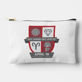 Aries Birthday Crest™ for April 1-19 Zubehörtasche