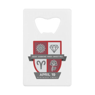 Aries Birthday Crest™ pour le 1er-19 avril