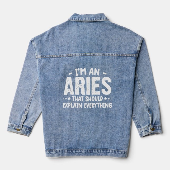 Aries cite Aries Anniversaire Zodiac humour 1 (Verso)