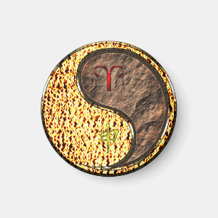 Aries & Earth Monkey Magnet