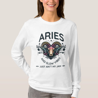 Aries - Feuer mit fett Energie tanken T-Shirt