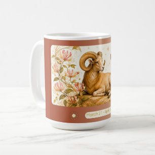 Aries Geißblatt Art Nouveau Tasse