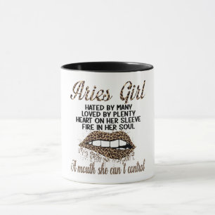Aries Girl/Birthday Tasse