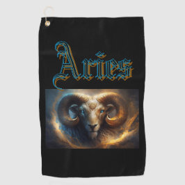 Aries Golfhandtuch