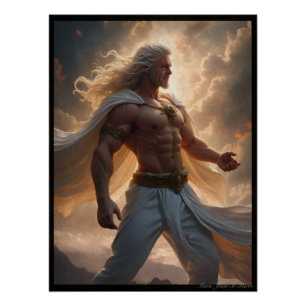 Aries Gott des Krieges: Licht Poster