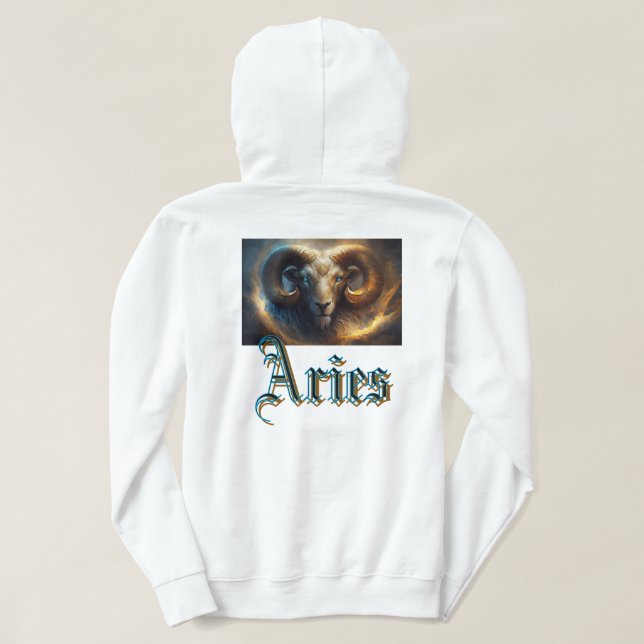 Aries Hoodie (Design Rückseite)