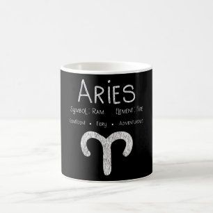 Aries Horoscope Astrologie Star Sign Geburtstagsge Kaffeetasse
