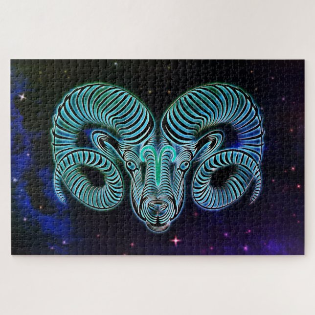aries le puzzle zodiaque ram (Horizontal)
