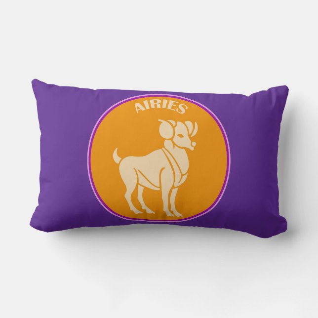 Aries Lumbar Pillow Lendenkissen (Rückseite)