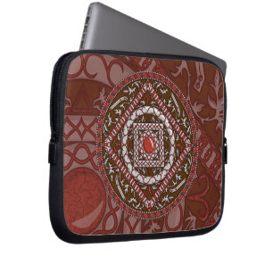 Aries Mandala Notebook-Fall Laptopschutzhülle