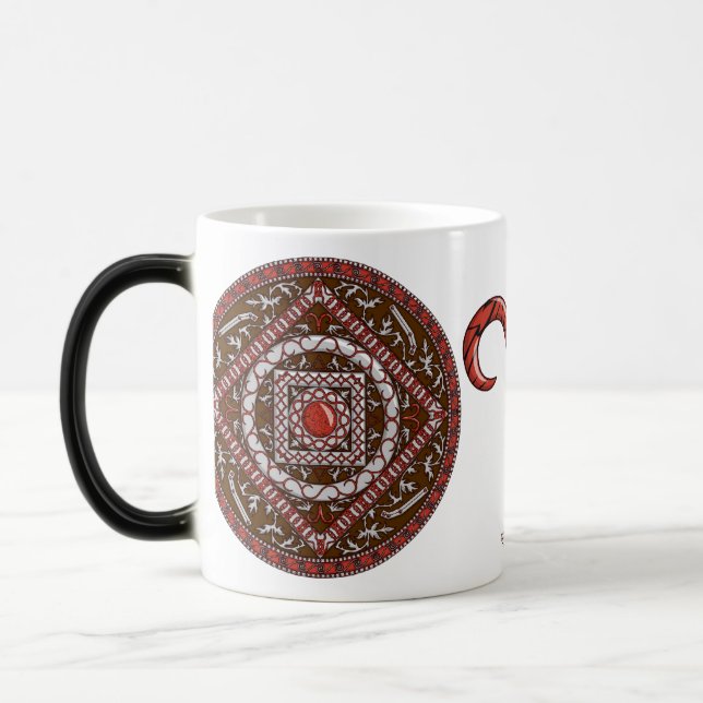 Aries Mandala Tasse (Links)