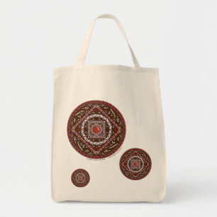 Aries Mandala Tote Bag Tragetasche