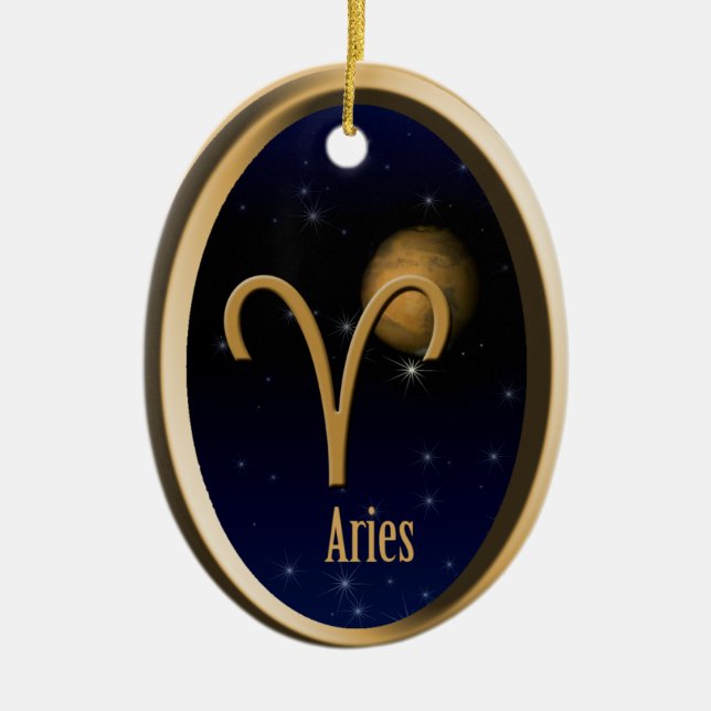 Aries Mars Weihnachtsschmuck (Vorne)
